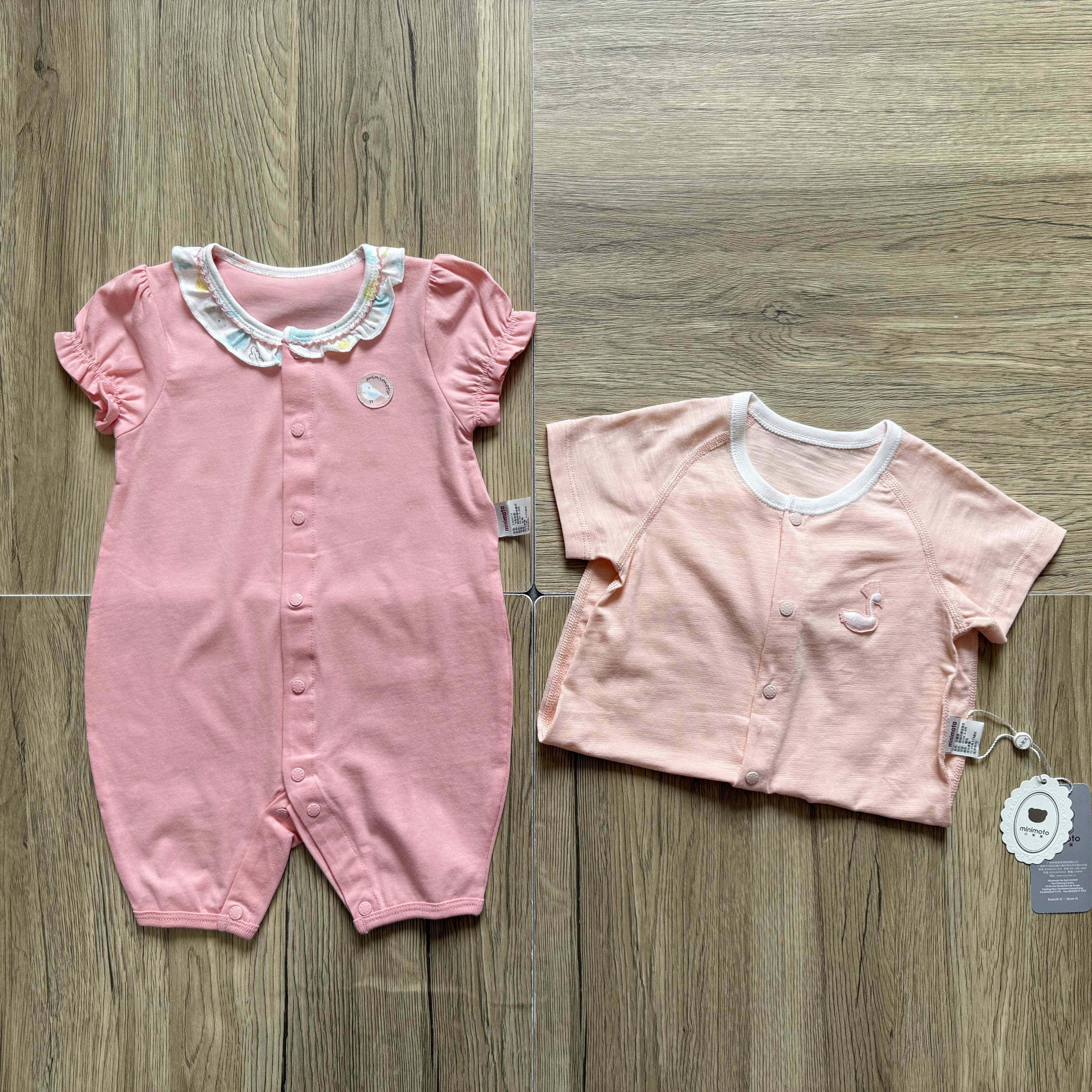 小米夏季短袖可爱爬爬服连体衣