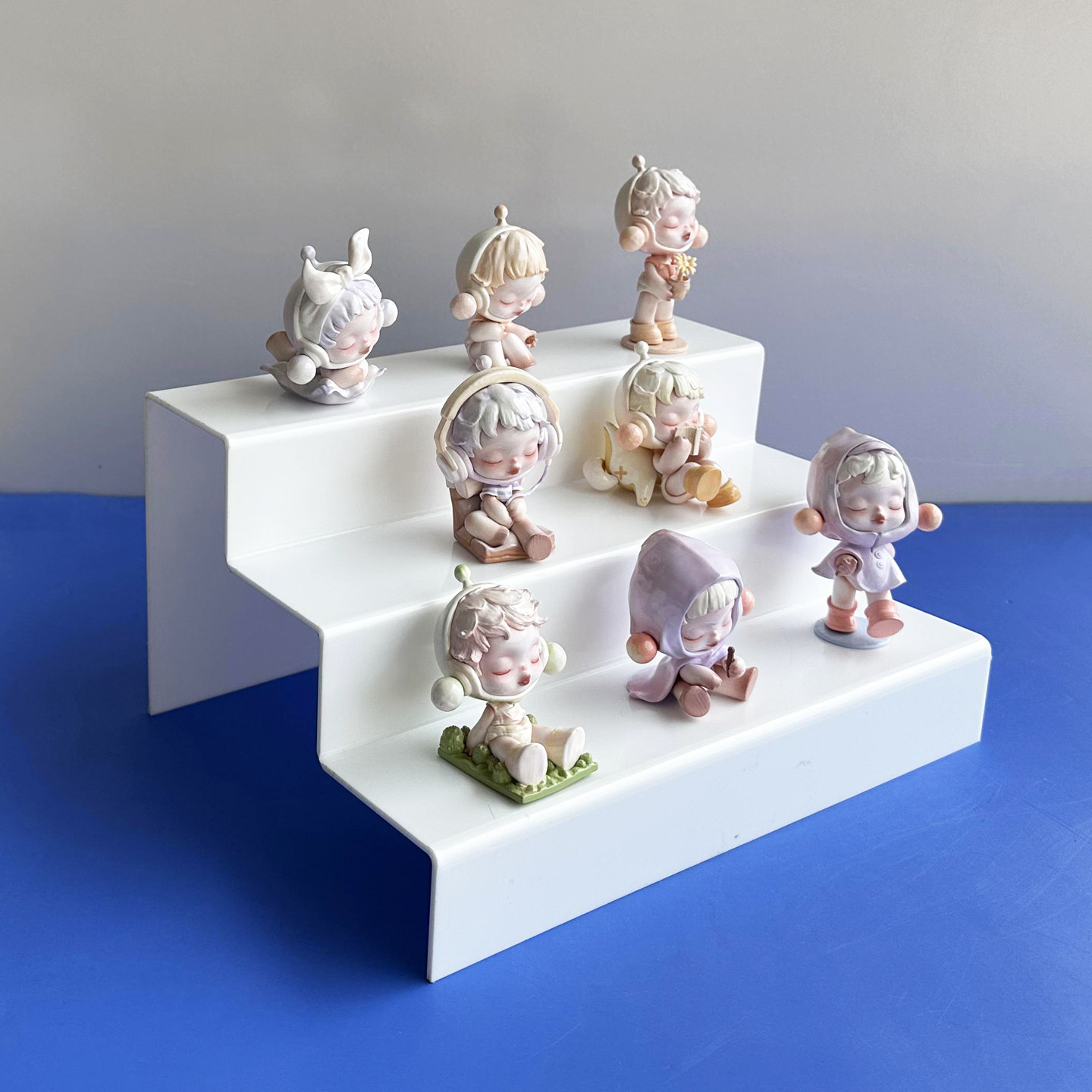 手办模型收纳化妆品展示架定制图片