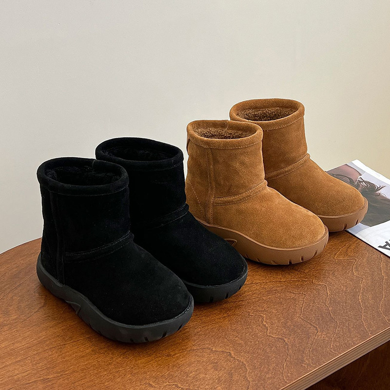 儿童雪地靴2025冬季新款女童加绒加厚大棉鞋男童皮毛一体棉靴宝宝,童鞋/婴儿鞋/亲子鞋,雪地靴,淘宝优惠券,粉丝福利购,淘宝优惠卷