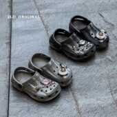 包头男童凉拖鞋 儿童洞洞鞋 女孩外穿防滑涉水鞋 宝宝拖鞋 2026春夏季