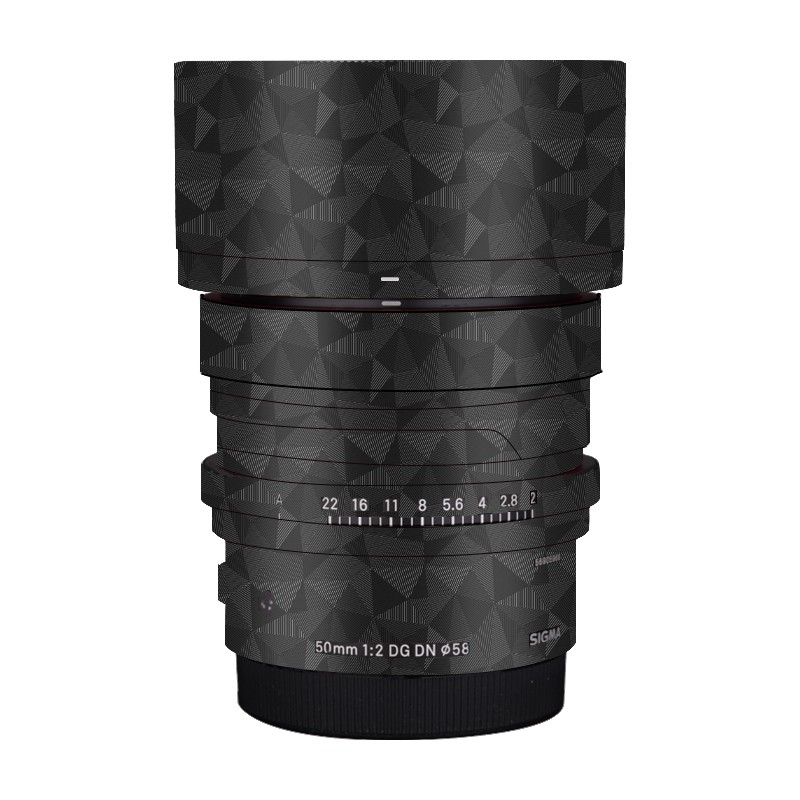 漫步驴适用于适马50F2DGDN索尼口镜头保护贴膜50F2贴纸改色膜贴皮
