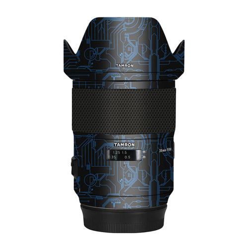 漫步驴适用于腾龙SP35F1.4佳能EF口镜头保护贴膜彩色贴纸全包3M纸