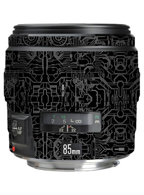 漫步驴适用于佳能EF85mmf1.8L镜头无痕背胶保护贴膜贴纸85F1.8