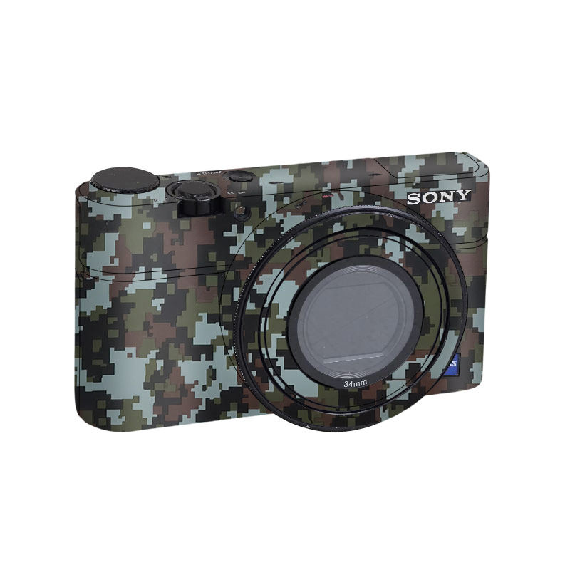 漫步驴适用于索尼rx100m1相机贴膜改色膜黑卡1贴皮贴纸防刮皮肤