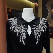 枝繁叶茂管珠新款 国风披肩ww062