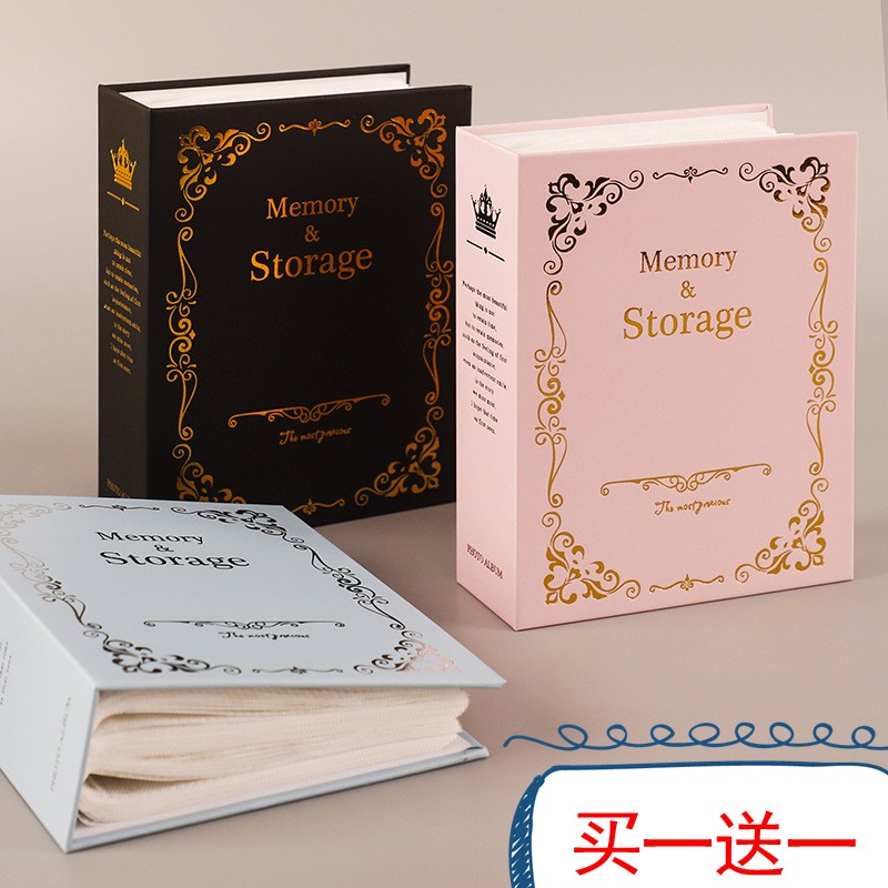 定制宝宝5寸婚纱照diy插页式相册