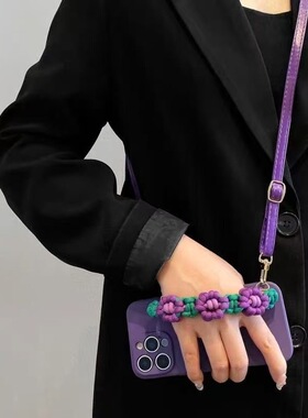 OPPO适用K12K11K10手机壳Reno14 13 12 11 10 9 8 7 6 5手腕带FindX8S斜挎X7X6X5X3绳A1A2A3A5Pro麻花A58A57