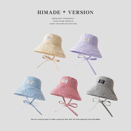 Himade夏季大帽檐防晒遮阳渔夫帽