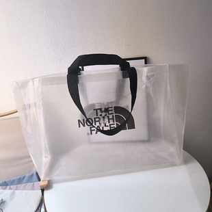 特价ins潮包超大手提单肩包双包带逛街防水编织袋环保超市购物袋