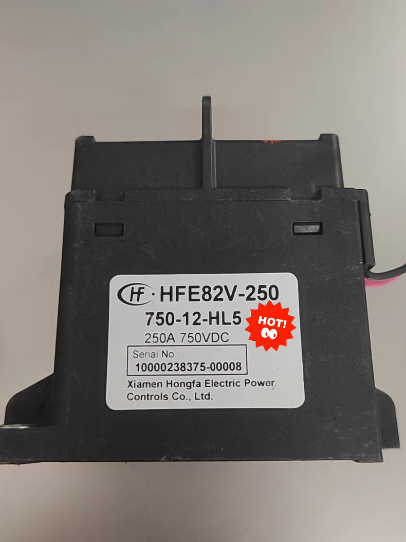 宏发HFE82V-250高压继电器 型号750-12-HL5,250A 750VDC