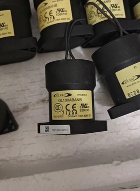 GLVAC国力GL100ABANB继电器，适合新能源汽车使用。参数是12