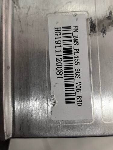 FAASIS电池管理系统BMS主板，型号FN_BMS_PL455_96S_V05_B30