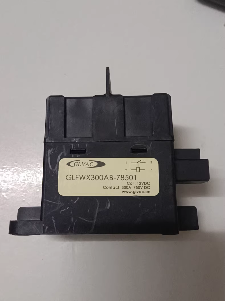 国力GLVAC高压直流继电器，型号GLFWX300AB-78501，12V线圈