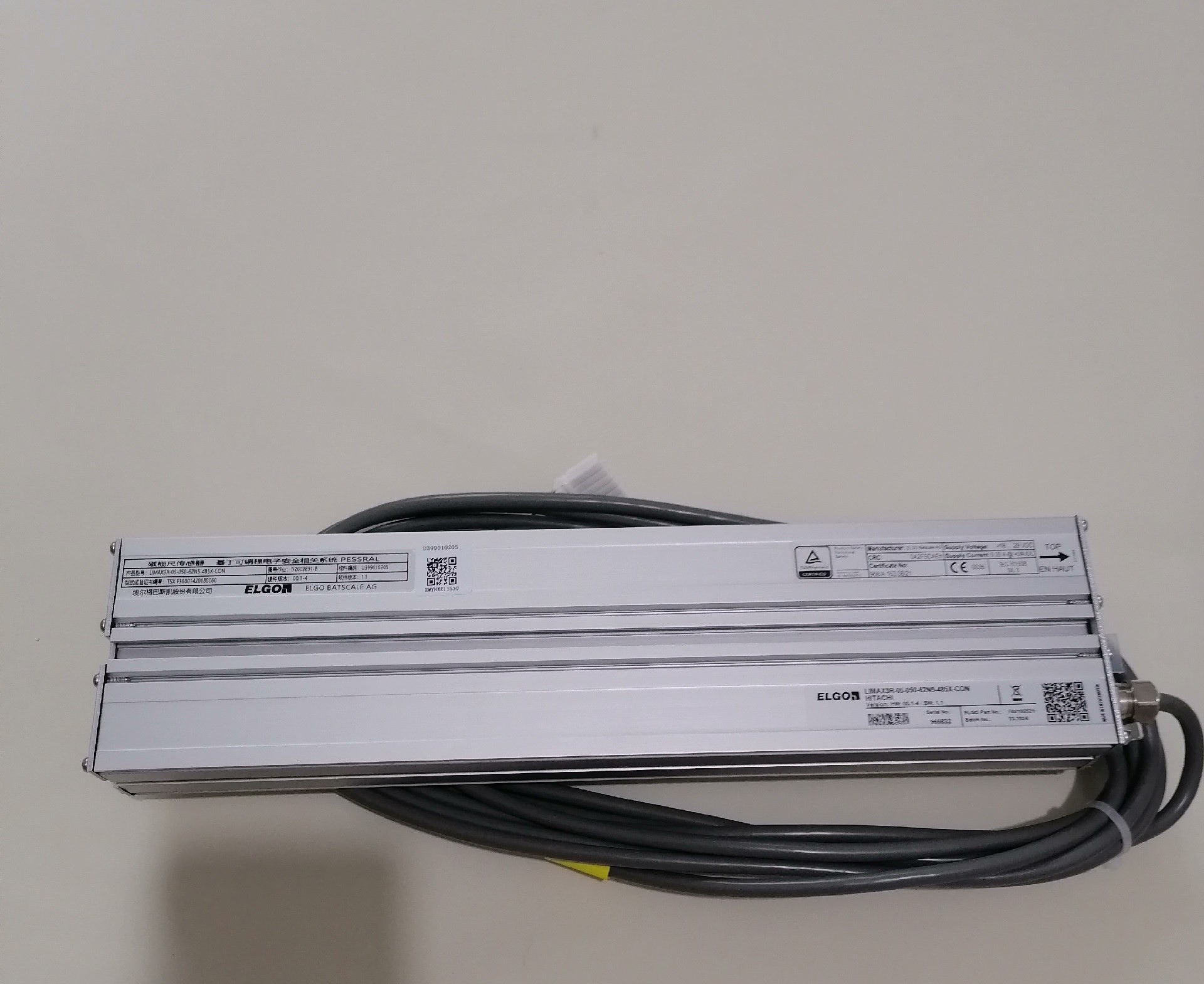 日立电梯磁栅尺传感器LIMAX3R-05-050-62N5-485X-CON,N2002891-B