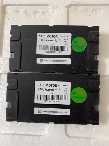 SAIC MOTOR CMU Assembly 11753526 原装拆车件，