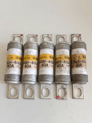 HINODE日之出保险管OGH-40ULTC，40A规格，拆机成色如图