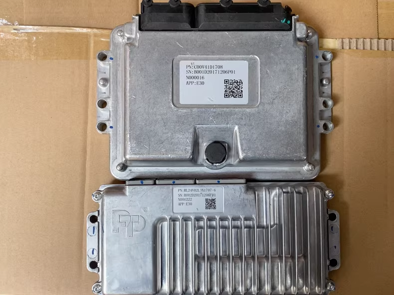 拆机新能源BMS主板一套，包含主控和从控E30型号如图