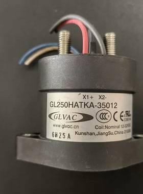 拆机GLVAC国力250A四线高压直流接触器， 型号:GL250HATKA-35012