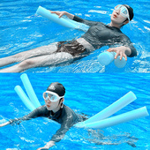 学游泳浮力棒浮条成人实心海绵棒潜水漂浮板救生水上玩具儿童教学