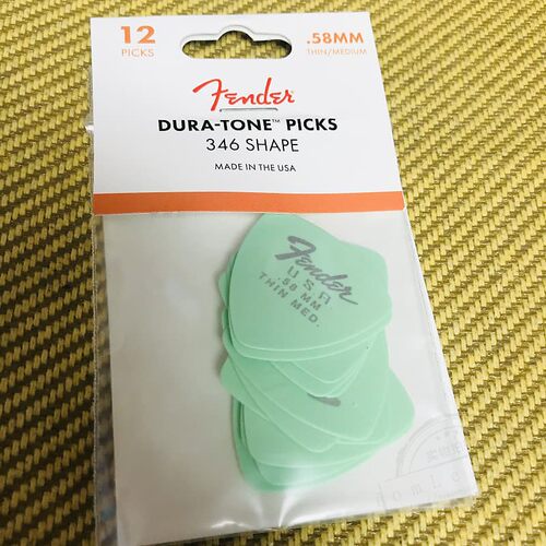 Fender芬达346型拨片美产