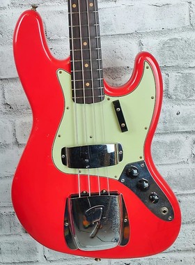 88折Fender芬达Custom Shop 1963 Jazz Bass美产正品电贝司贝斯