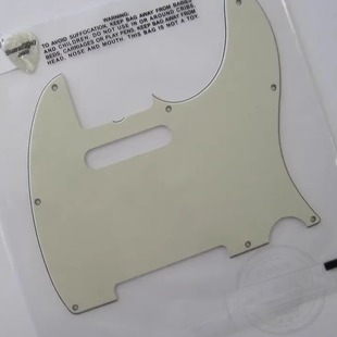 标价88折Fender芬达62 Custom TELE吉他护板 3层 薄荷绿 8孔