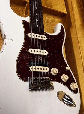 T 88折Fender芬达Custom Shop 67 Strat Hvy Rel做旧正品电吉他