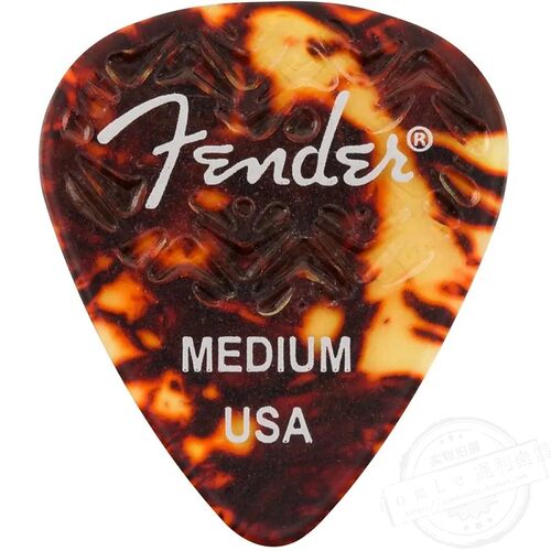 Fender芬达波浪纹拨片351