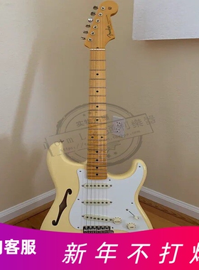 F 9折Fender芬达Eric Johnson签名Thinline Strat电吉他011-3602