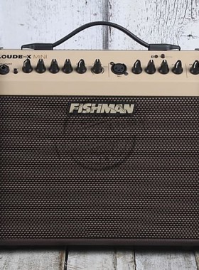 Fishman渔夫Loudbox Mini民谣木吉他弹唱充电提琴音箱音响