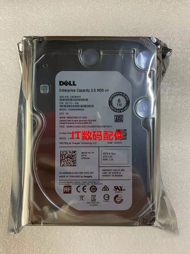 原装DELL戴尔6TB 3.5寸 SATA 7.2K企业级硬盘0P00JM ST6000NM0024