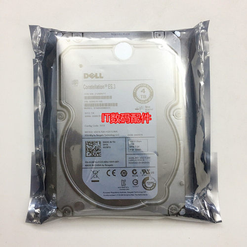 DELL R710 R720 R730 R740 4T 7.2K 3.5寸 SAS 服务器硬盘