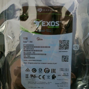 ST1000NM000A/0055 1TB 银河企业级7200转机械硬盘 1T 垂直