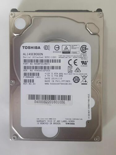 全新 东芝 浪潮 AL14SEB060N 600G 10K SAS 12G 2.5 服务器硬盘