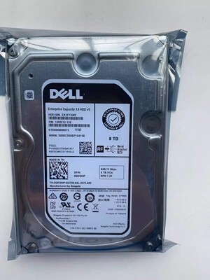全新DELL 8T 7.2K 3.5 SAS 12Gb 0GKWHP ST8000NM0075 GKWHP硬盘