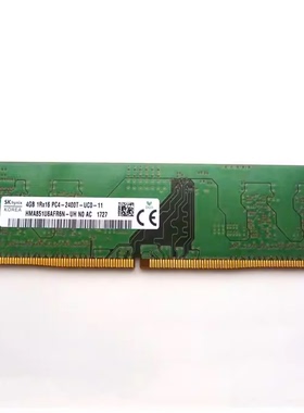 SK 海力士 4G 1RX16 PC4-2400T DDR4 台式机内存HMA851U6AFR6N-UH