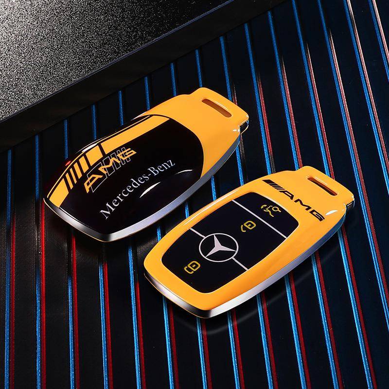 奔驰e300l钥匙套c260l车a200l男c200l扣glc gla glb220 gle350壳