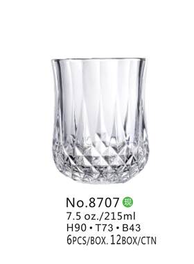泓丽玻璃杯一口杯洋酒杯
