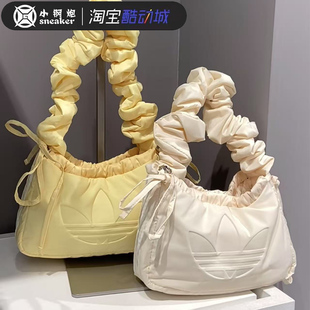 Adidas阿迪达斯 RUFFLE SHOULDER 荷叶边肩带单肩包KF2519 KF2667