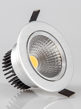 COB天花灯LED射灯3W牛眼灯5W客厅开孔10 12COB射灯筒灯服装店30W
