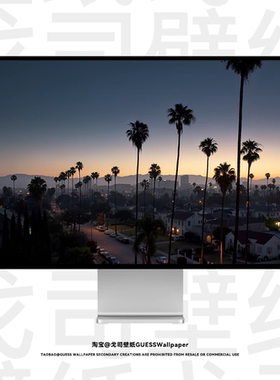 GUESSWP 5张洛杉矶城市风景壁纸夕阳4K超清电脑平板手机壁纸Z16