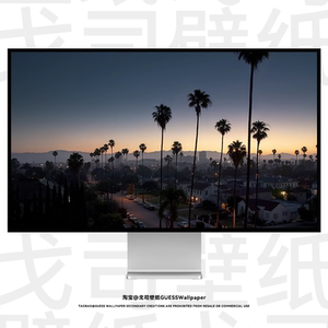 GUESSWP 5张洛杉矶城市风景壁纸夕阳4K超清电脑平板手机壁纸Z16