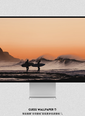 GUESSWP 5张4K海边夕阳冲浪MacBook电脑壁纸iPhone壁纸iPad壁纸Z8