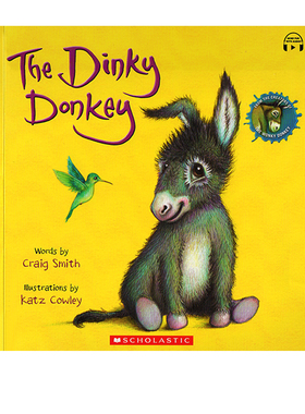 【自营】英文原版 摇摆的毛驴续集 The Dinky Donkey 小毛驴 儿童启蒙故事图画书 亲子互动 Craig Smith 有音频