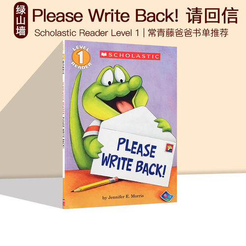 有音频 英文原版启蒙绘本 Please Write Back! 请回信 Scholastic Reader Level 1 学乐分级读物 常青藤爸爸推荐
