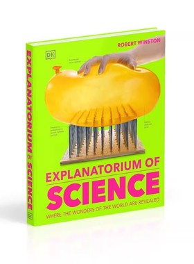 英文原版 DK科学探索 Explanatorium of Science 图解百科精装大开儿童百科全书科普图册科学讲解馆科学事物认知图画书