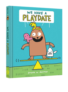 【自营】英文原版 We Have a Playdate 全彩漫画绘本 友谊主题 幽默图画书 少儿英语课外阅读