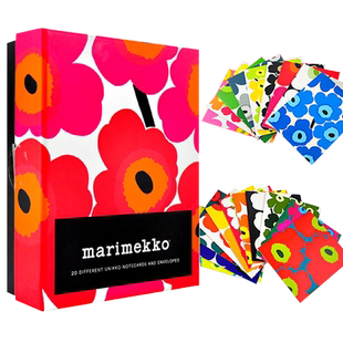 英文原版 芬兰品牌 风格文创 CHRONICLE Marimekko Notes  笔记