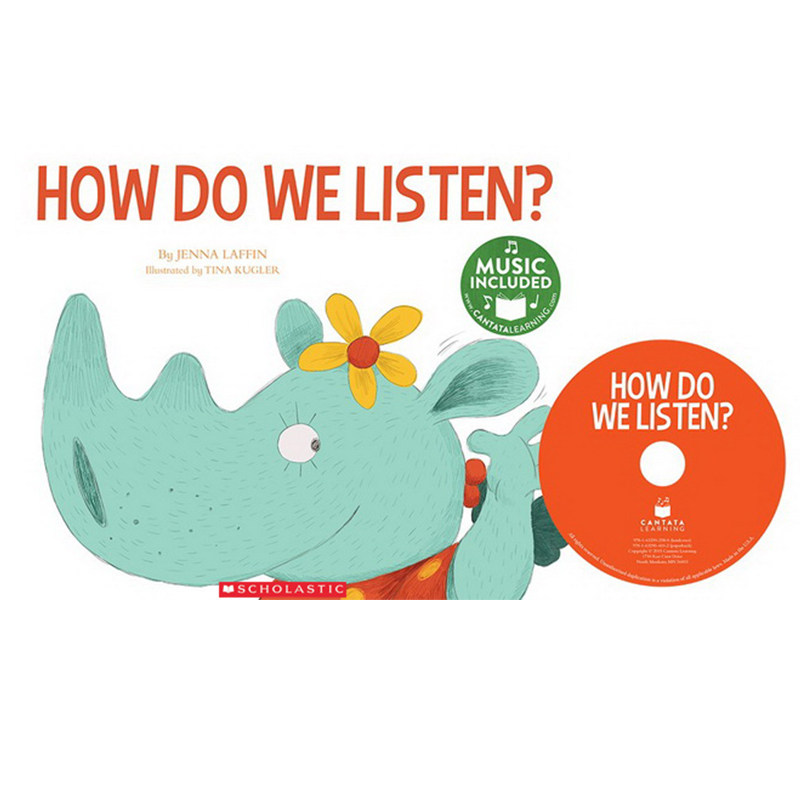英文原版 how do we listen 学会倾听 cantata learning系列 儿童性格