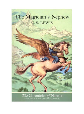 预售 纳尼亚传奇 第1部 经典封面平装 魔法师的外甥 Pauline Baynes插图 The Chronicles of Narnia 1 英文原版 C S Lewis
